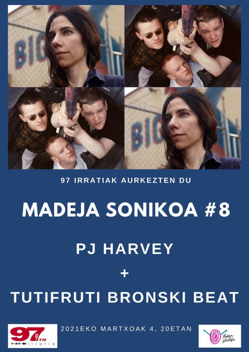 Madeja Sonikoa: #MS8 PJ Harvey + Bronski Beat