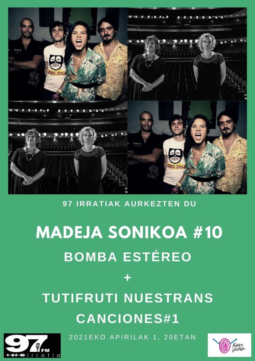 Madeja Sonikoa: #MS10: Bomba Estéreo + NuesTrans Canciones #1