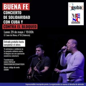 Cubainformación: Fascismo contra artistas de Cuba y solidaridad con el dúo Buena Fe