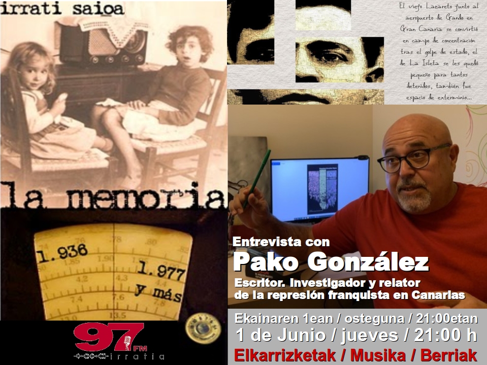 La Memoria: PACO GONZALEZ
