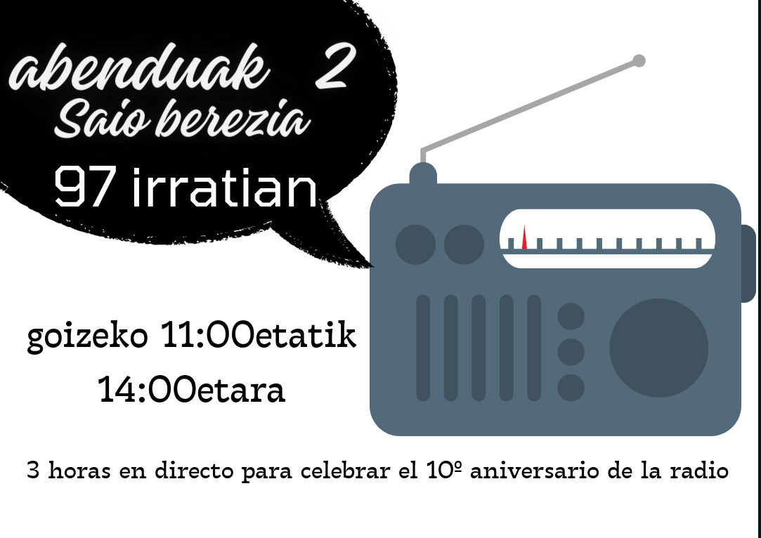 97FM irratia: Programa especial 10 años