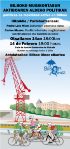 Políticas de movilidad activa en Bilbao