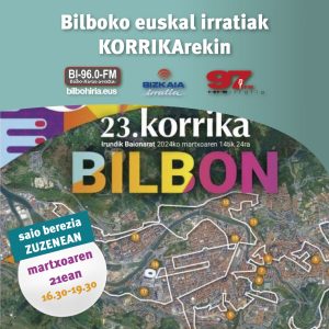 97FM irratia: KORRIKA  Bilbon
