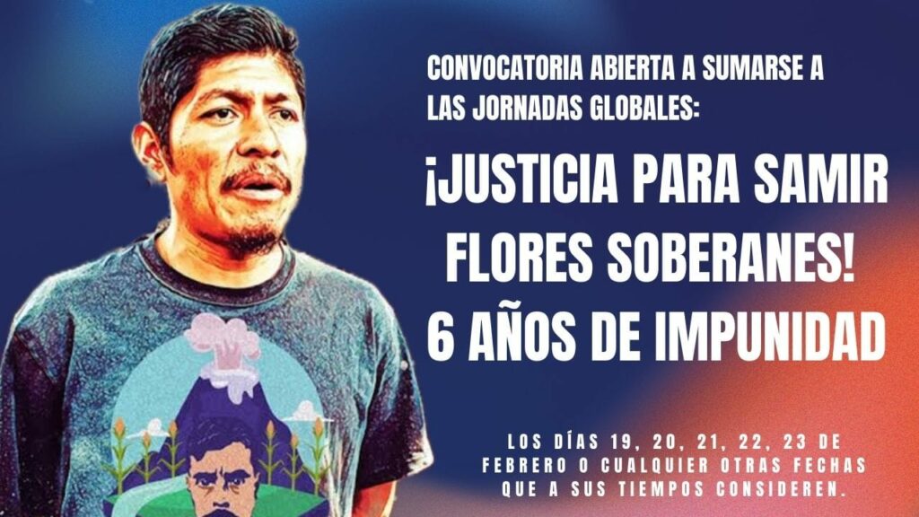 Mar de fueguitos: Justicia  para  Samir  Flores  Soberanes  y  las  defensoras  de  la  tierra  y  el  agua  en  México