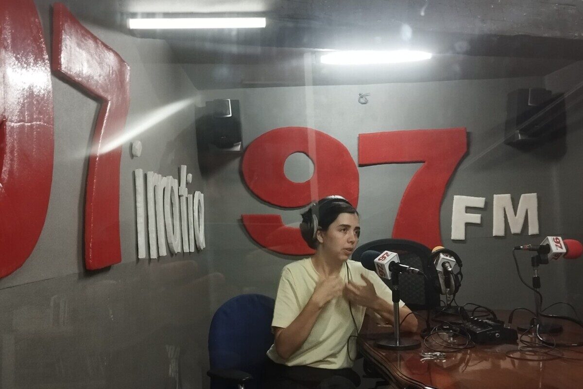 Mugaldeko taberna: Sara Fantova 97 irratian Jone, batzuetan filmari buruz