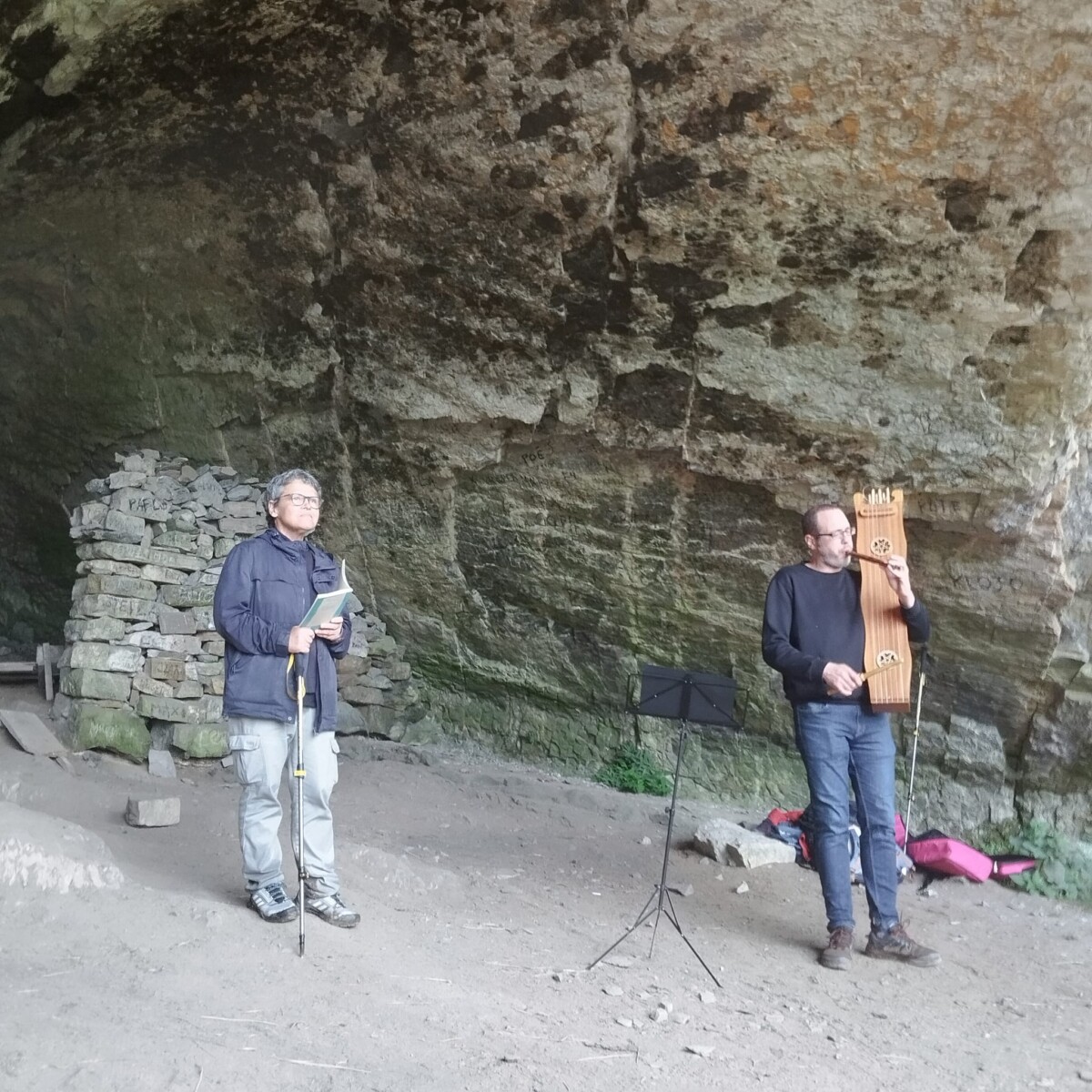 Mugaldeko taberna: Etxepare eta Itxaro Borda Baionatik, Euskararen egunean