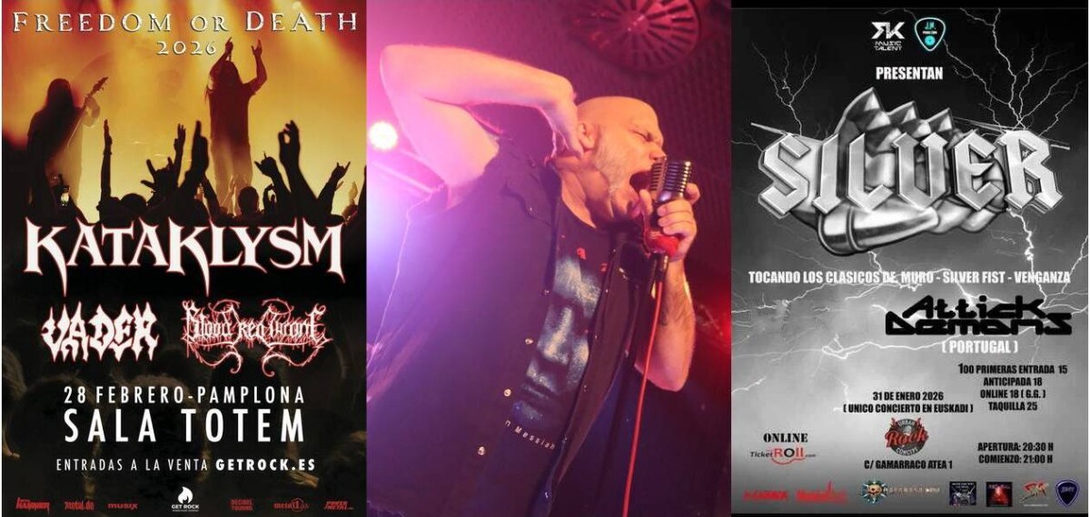 La mirada negra: Próximos  conciertos  y  crónica  de  Blaze  Bayley