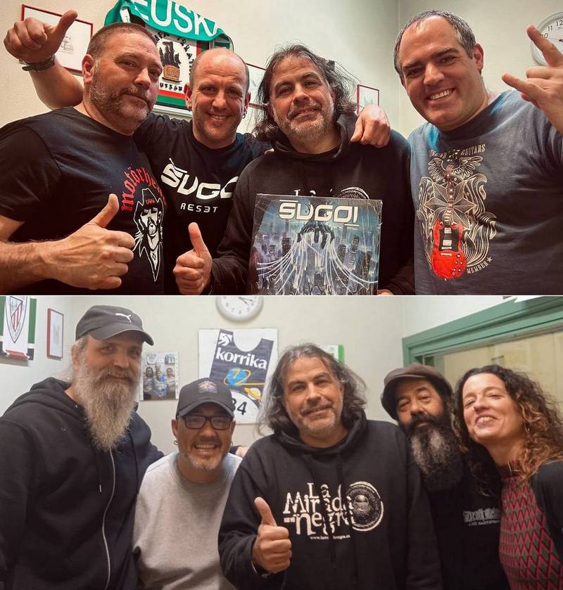 La mirada negra: Entrevistas  con  Sugoi  y  Jardin  Infierno