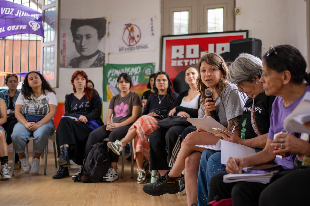 Mar de fueguitos: Fundación Rosa Luxemburgo en Argentina